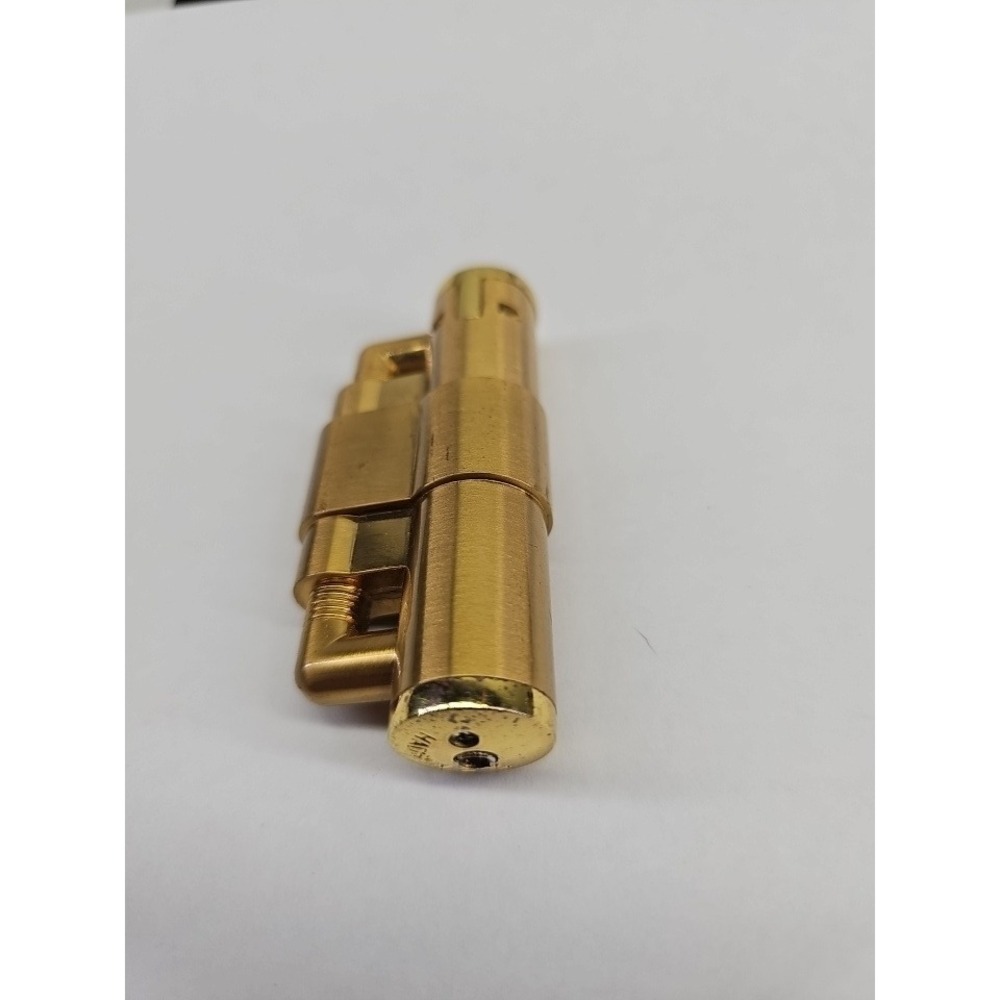 Rare‎ Hadson Vintage Pocket Lighter parts OS Gold Good Industrial Steampunk